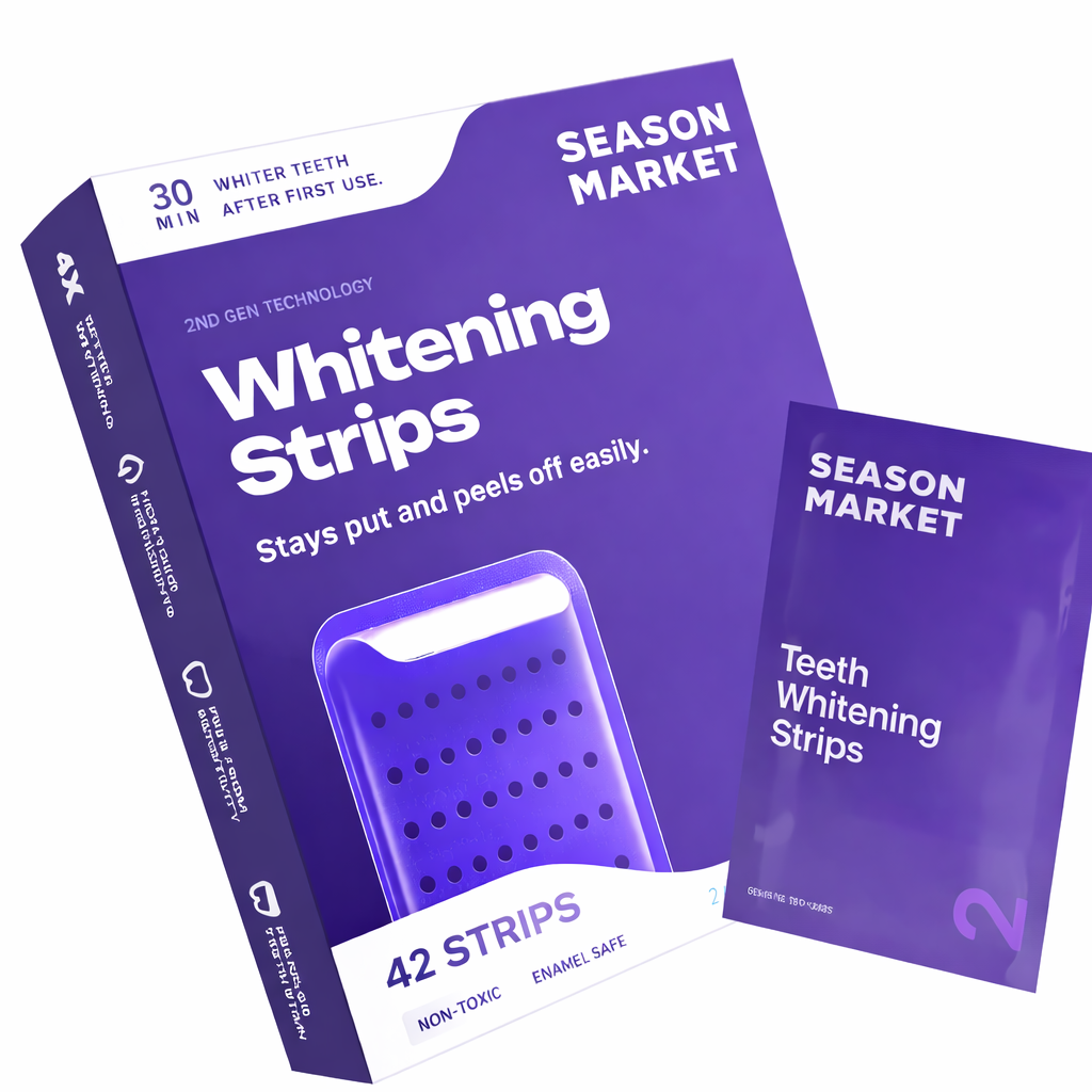 Season Market Teeth Whitening Strips