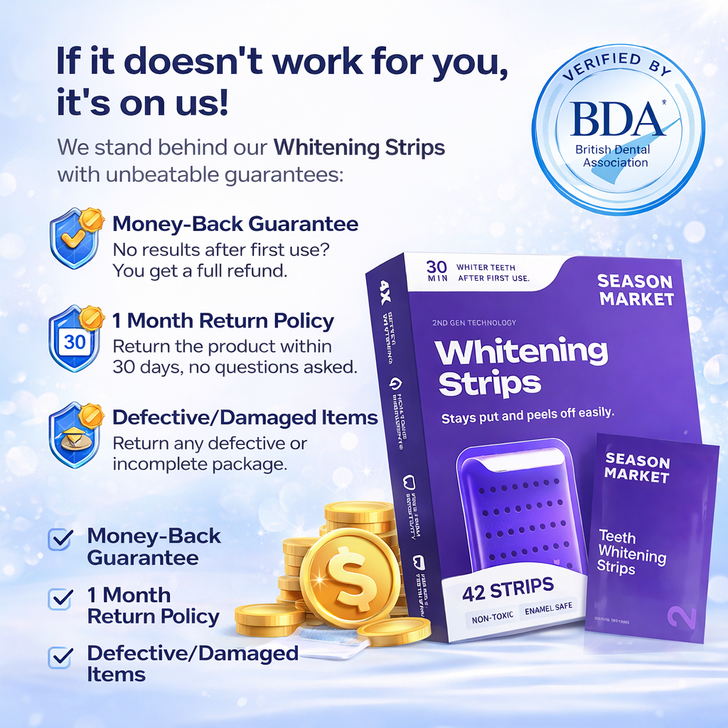 Season Market Teeth Whitening Strips